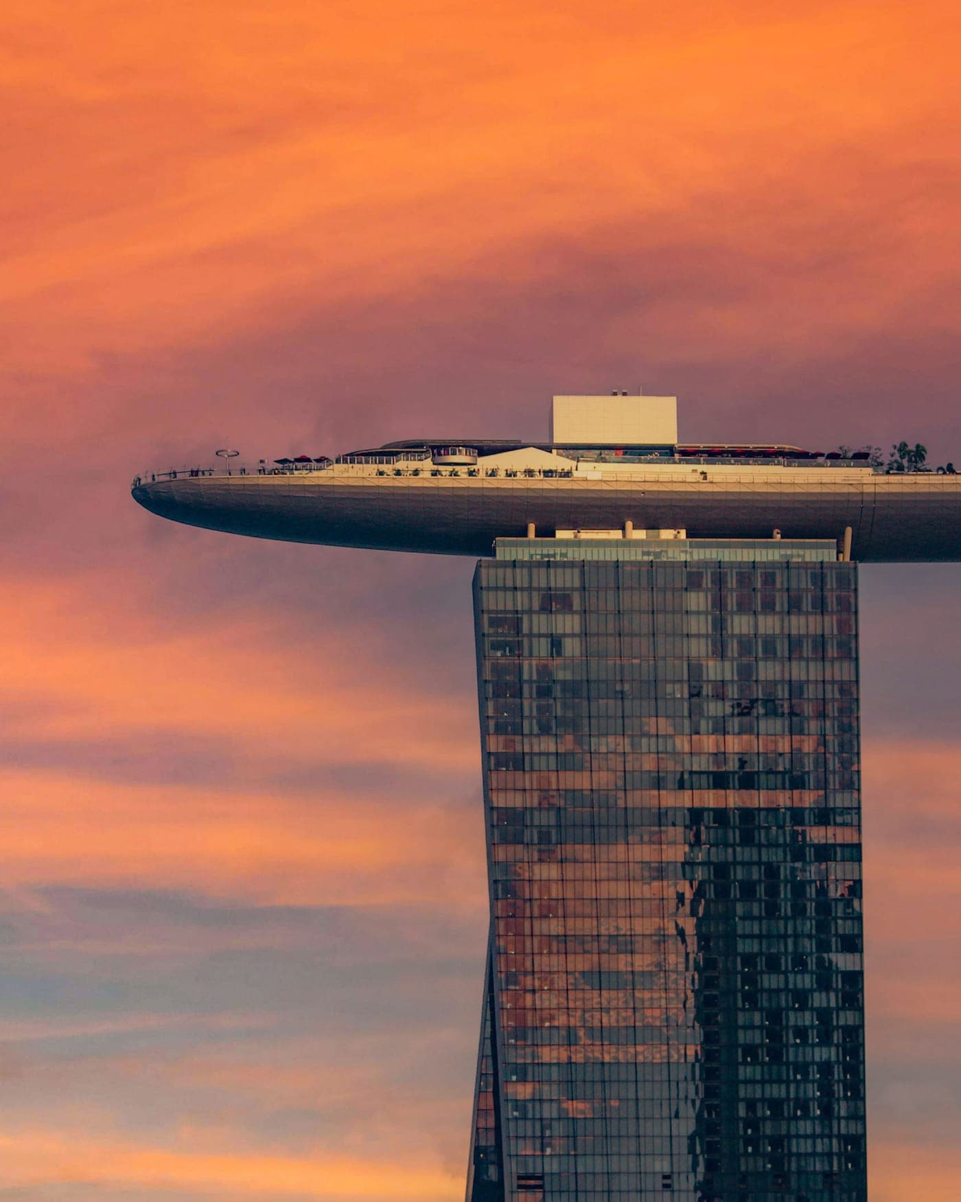 Marina Bay Sands at twilight
