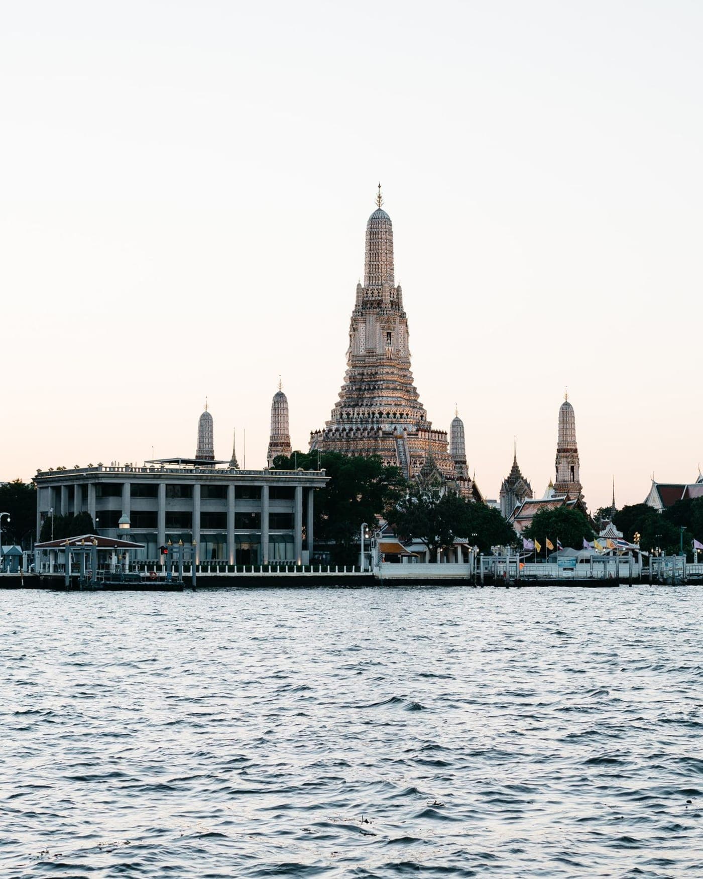 Wat Arun seen across the Chao Phraya river